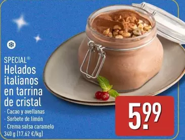 Special - Helados Italianos En Tarrina De Cristal