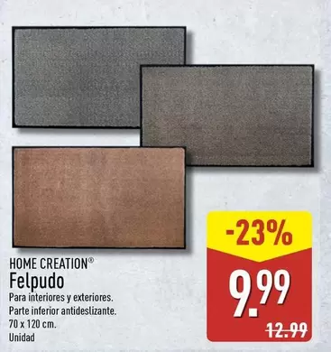 Home Creation - Felpudo