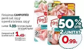 Campofrío - Finissimas Pernil Cuit