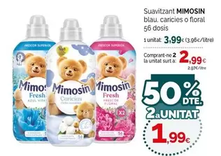 Mimosín - Suavitzant Blau, Caricies O Floral