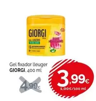 Giorgi - Gel Fixador Lleuger
