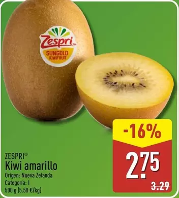 Zespri - Kiwi Amarillo