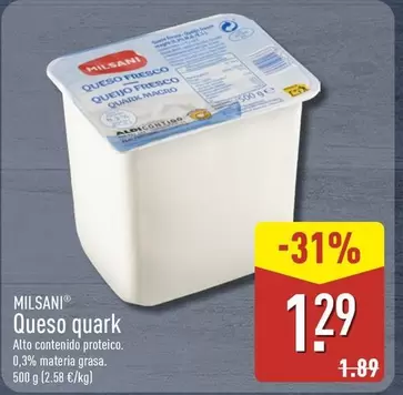 Milsani - Queso Quark