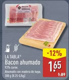 La Tabla - Bacon Ahumado