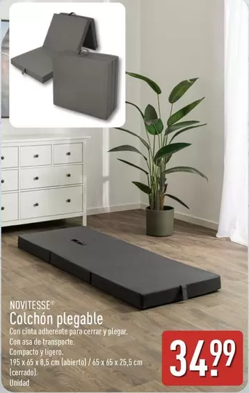 Novitesse - Colchón Plegable