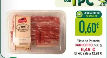 Campofrío - Filete De Panceta