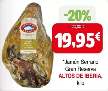 Serrano - Jamón Gran Reserva