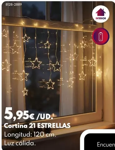 Cortina 21 Estrellas