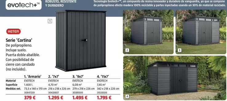 Keter - Serie Cortina Armario