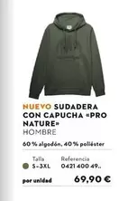Natur - Nuevo Sudadera Con Capucha