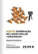 Nuevo Guirnalda De Luces Solar <<Chainsaw>>