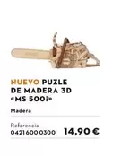 MS - Nuevo Puzle De Madera 3d Ms 500i