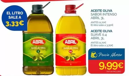 Abril - Aceite Oliva Sabor Intenso
