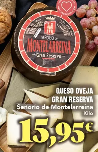Montelarreina - Queso Oveja Gran Reserva
