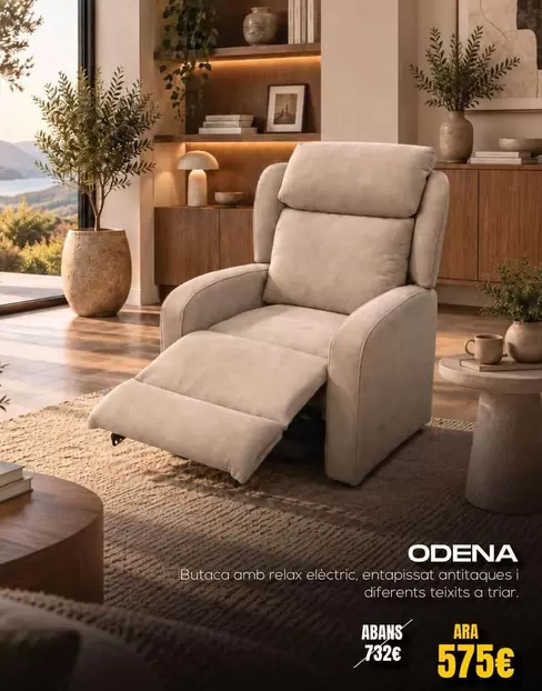 Oksofas - Odena Butana Amb Relax Elèctric