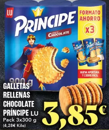 Lu - Galletas Rellenas Chocolate