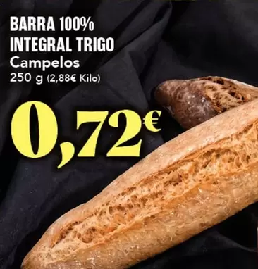 Barra 100% Integral Trigo