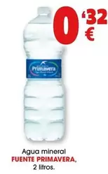 Fuente Primavera - Agua mineral