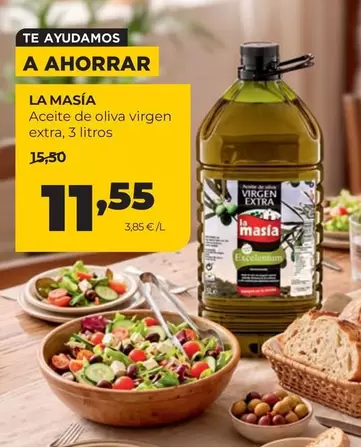 La Masía - Aceite De Oliva Virgen Extra