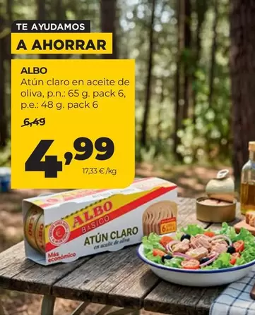 Albo - Atún Claro En Aceite De Oliva
