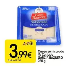 García Baquero - Ya Cortado Semicurado Queso