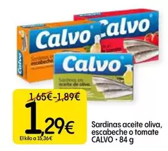 Calvo - Sardinas Aceite Oliva, Escabeche O Tomate