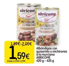 Abricome - Albóndigas Con Guisantes O Michirones A La Murciana