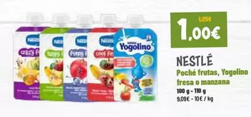 Nestlé - Poche Frutas, Yogolino Fresa O Manzana