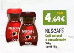 Nescafé - Café Natural O Descafeinado