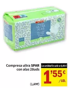 Spar - Compresa Ultra Con Alas
