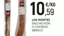 Los Montes - Salchichón O Chorizo Ibérico