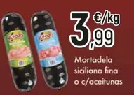 Elpozo - Mortadela Siciliana Fina O C/ Aceitunas