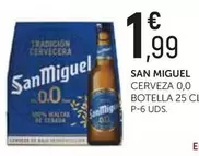 San Miguel - Cerveza 0,0 Botella