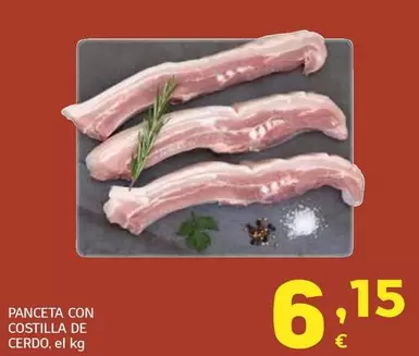 Panceta Con Costilla De Cerdo