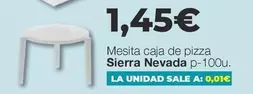 Cash Sierra Nevada - Mesita Caja De Pizza