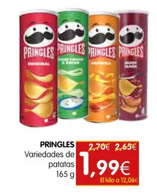 Pringles - Variedades De Patatas