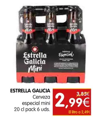 Estrella Galicia - Cerveza Especial Mini