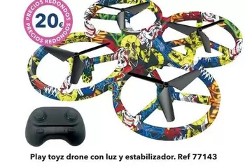 Play Toyz Drone Con Luz Y Estabilizador
