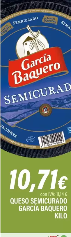García Baquero - Queso Semicurado