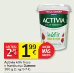 Danone - Activia Kefir Fresa Y Frambuesa