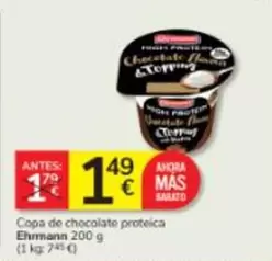 ehrmann - Copa De Chocolate Proteica