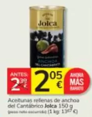 Jolca - Aceitunas Rellenas De Anchoa Del Cantabrico
