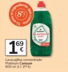 Consum - Lavavajillas Concentrado Platinum