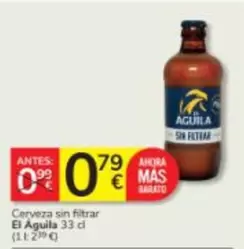 El Aguila - Cerveza Sin Filtrar