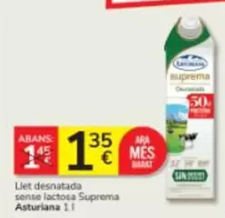 La Asturiana - Llet Desnatada Congo Lactosa Suprema