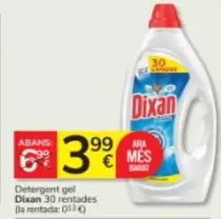 Dixan - Detergent Gel 30 Rentades