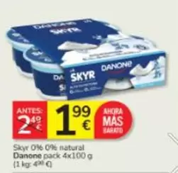 Danone - Skyr 0% 0% Natural