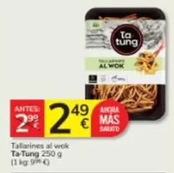 Ta Tung - Tallarines Al Wok