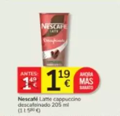 Nescafé - Latte Cappuccino Descafeinado