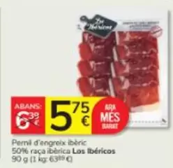 Ibéritos - Pernil D'engreix Iberic 50% Raca Iberica